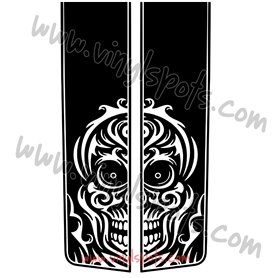 Pegatinas de decoración calavera Mexicana Tribales