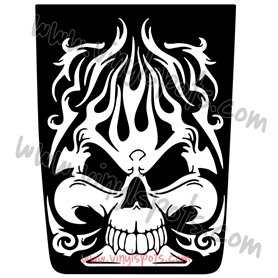 Adhesivos de calavera para Jeep