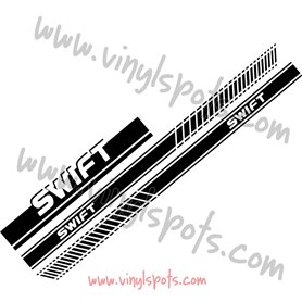 Kit de SUZUKI SWIFT pegatinas para capó y laterales