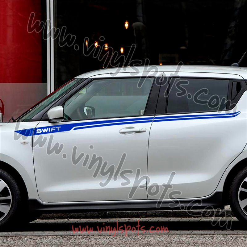 Vinilos laterales Suzuki Swift Fit 3-5